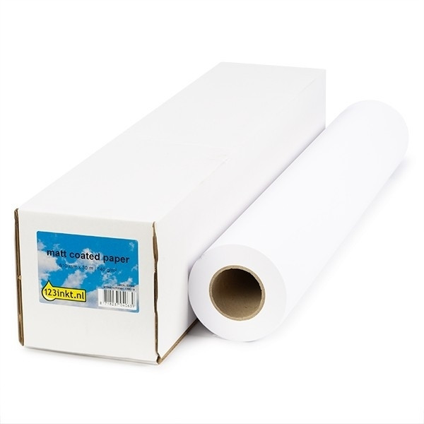 123ink matte coated paper roll, 610mm x 30m (180 g/m²) 7215A006C C13S041295C S041595C 155078 - 1