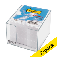 123ink memo cube + refill (1000 sheets) (2-pack) 302840