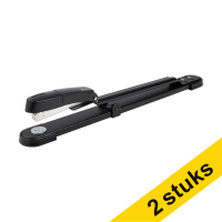 123ink metal long arm stapler (20 sheets) (2-pack) 302869