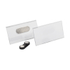 123ink name badge with magnet, 75mm x 40mm (25-pack)