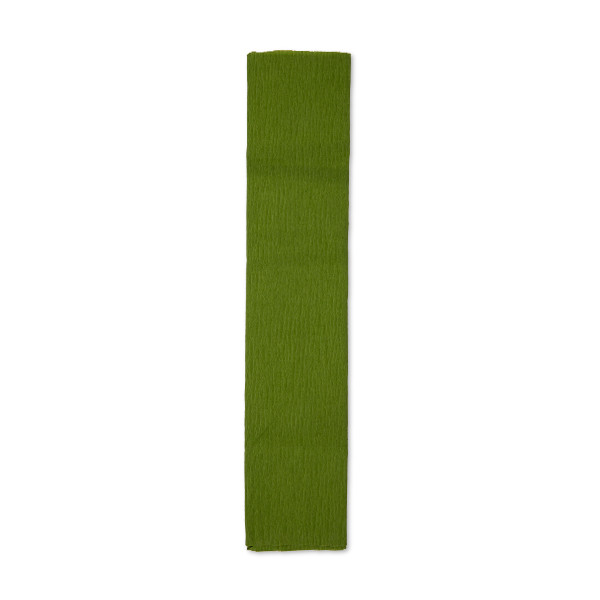 123ink olive green crepe paper, 250cm x 50cm 822142C 301689 - 1