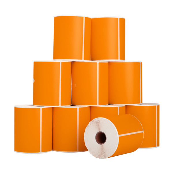 123ink orange DPD shipping labels, 102 x 152mm | 10-pack 653388 - 3