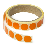 123ink orange marking dots Ø 18mm (1,000 labels) 3173C 300803
