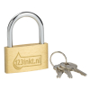 123ink padlock with key (40mm x 50mm x 8mm) 302579 - 1