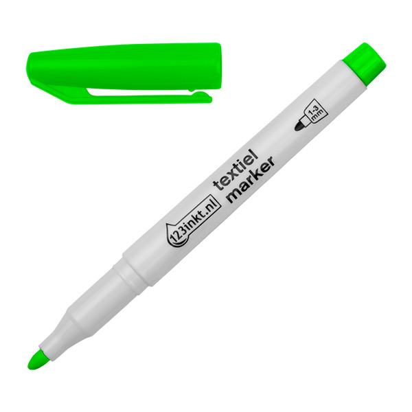 123ink pastel green textile marker (1mm - 3mm round) 300848 - 1