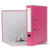 123ink pink A4 plastic lever arch file binder, 50mm  300516