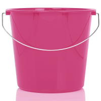123ink pink household bucket, 10 litres SDR00011