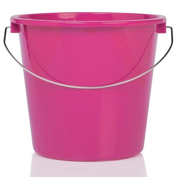 123ink pink household bucket, 5 litres  SDR00009 - 1