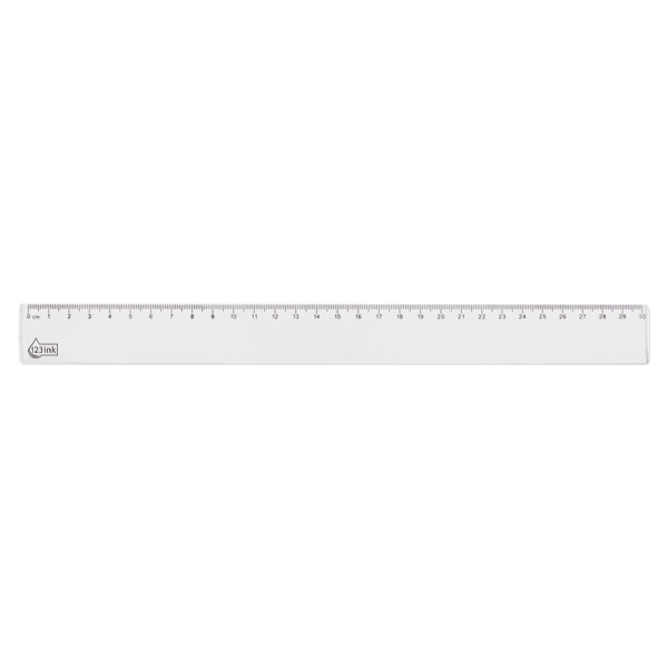 123ink plastic ruler (30cm) 11300000C AC-E10152-BPC 301055 - 1