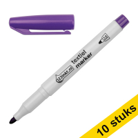 123ink purple textile marker (1mm - 3mm round) (10-pack)