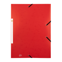 123ink red A4 cardboard elastomer folder 400116308C 55505EC 390533