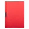 123ink red A4 clip folder