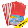 123ink red A4 folder (100-pack) 302854 - 1