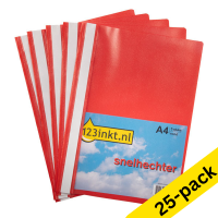 123ink red A4 project folder (25-pack) K-22036C 300547