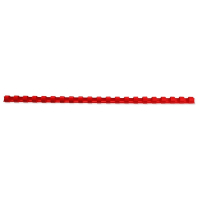 123ink red binding spine, 14mm (100-pack) 303120