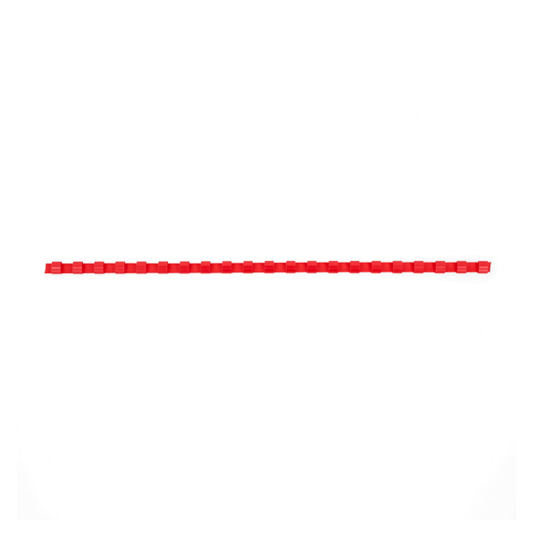 123ink red binding spine, 8mm (100-pack) 303108 - 1