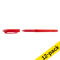 123ink red erasable ballpoint pen (12-pack)  301095