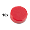 123ink red magnets, 20mm (10-pack)