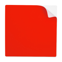 123ink red reusable self-adhesive notes, 10cm x 10cm (5-pack)  302124