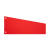 123ink red trapezoidal separating strip, 240mm x 105mm/60mm (100-pack) 301765 - 1