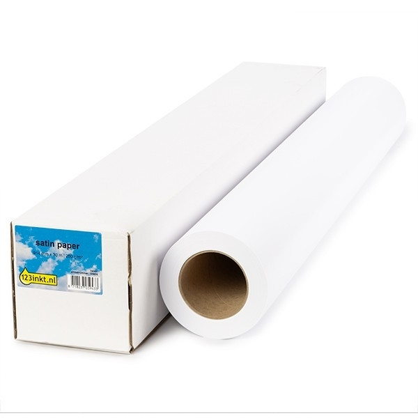 123ink satin paper roll, 914mm x 30m (260 g/m²) 6063B003C 155063 - 1