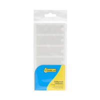 123ink self-adhesive label holder, 75mm x 25mm (12-pack) 302926