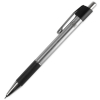 123ink silver mechanical pencil with rubber grip, 0.5mm 152042C 77505C 892276C P205-AC 300358