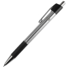 123ink silver mechanical pencil with rubber grip, 0.7mm 77507C 892277C P207C 300359