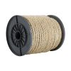 123ink sisal rope on reel, 12mm x 50m 303075 - 1
