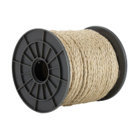 123ink sisal rope on reel, 6mm x 50m 303072