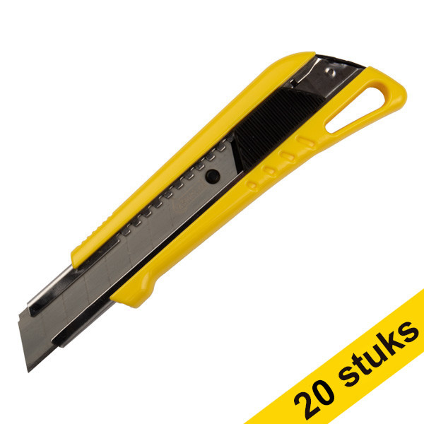 123ink snap-off knife, 18mm (20-pack)  301334 - 1