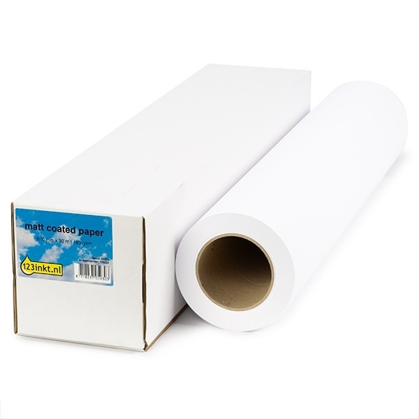 123ink standard paper roll, 594mm x 90m (80 g/m²) C13S045272C Q8004AC 155081 - 1