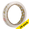 123ink standard tape, 19mm x 66m (24-pack) 302834 - 1
