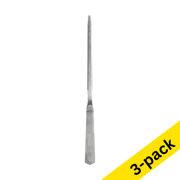 123ink steel handle letter opener (3-pack) 302200 - 1