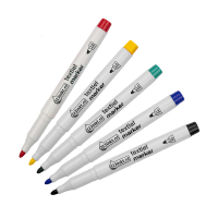 123ink textile marker (black/blue/red/green/yellow) (5-pack)  302722