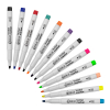 123ink textile markers set (12-pack)