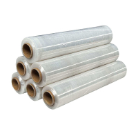 123ink transparent hand wrapping film, 50cm x 300m (6-pack) 005.0500 206272