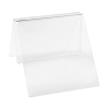 123ink transparent menu clip, 50mm 301460 - 1