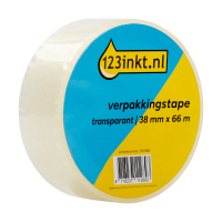 123ink transparent packing tape, 38mm x 66m 57165-00000-05C 301986