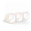 123ink transparent packing tape, 50mm x 66m (3-pack)  300340