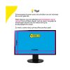 123ink universal privacy filter for 27-inch 16:9 monitor 303167 - 2