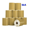 123ink version GLS gold shipping labels, 102mm x 152mm | 10-pack 653212 - 1