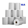 123ink version GLS silver shipping labels, 102mm x 152mm | 10-pack 653214 - 1