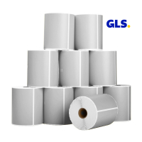 123ink version GLS silver shipping labels, 102mm x 152mm (10-pack) 653214