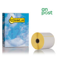 123ink version brand replaces Brother BDE-1J152102-102 pre-punched An post labels, 102mm x 152mm 653351