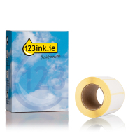 123ink version replaces Brother BDE-1J026051-060 pre-cut labels, 51mm x 26mm