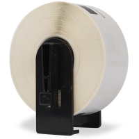123ink version replaces Brother DK-22214 white continuous paper tape DK22214C 080729