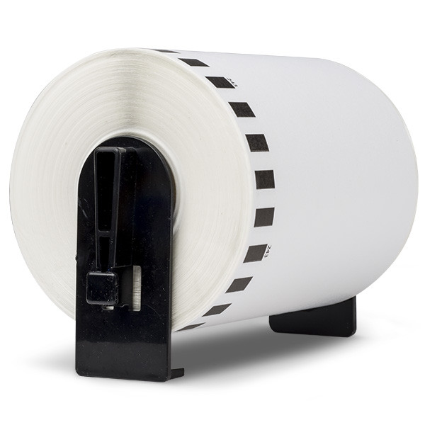123ink version replaces Brother DK-22243 removable white paper tape DK22243C 080737 - 1