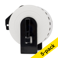 123ink version replaces Brother DK-N55224 non-adhesive paper tape | 5-pack 650546