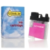 123ink version replaces Brother LC-1100M magenta ink cartridge